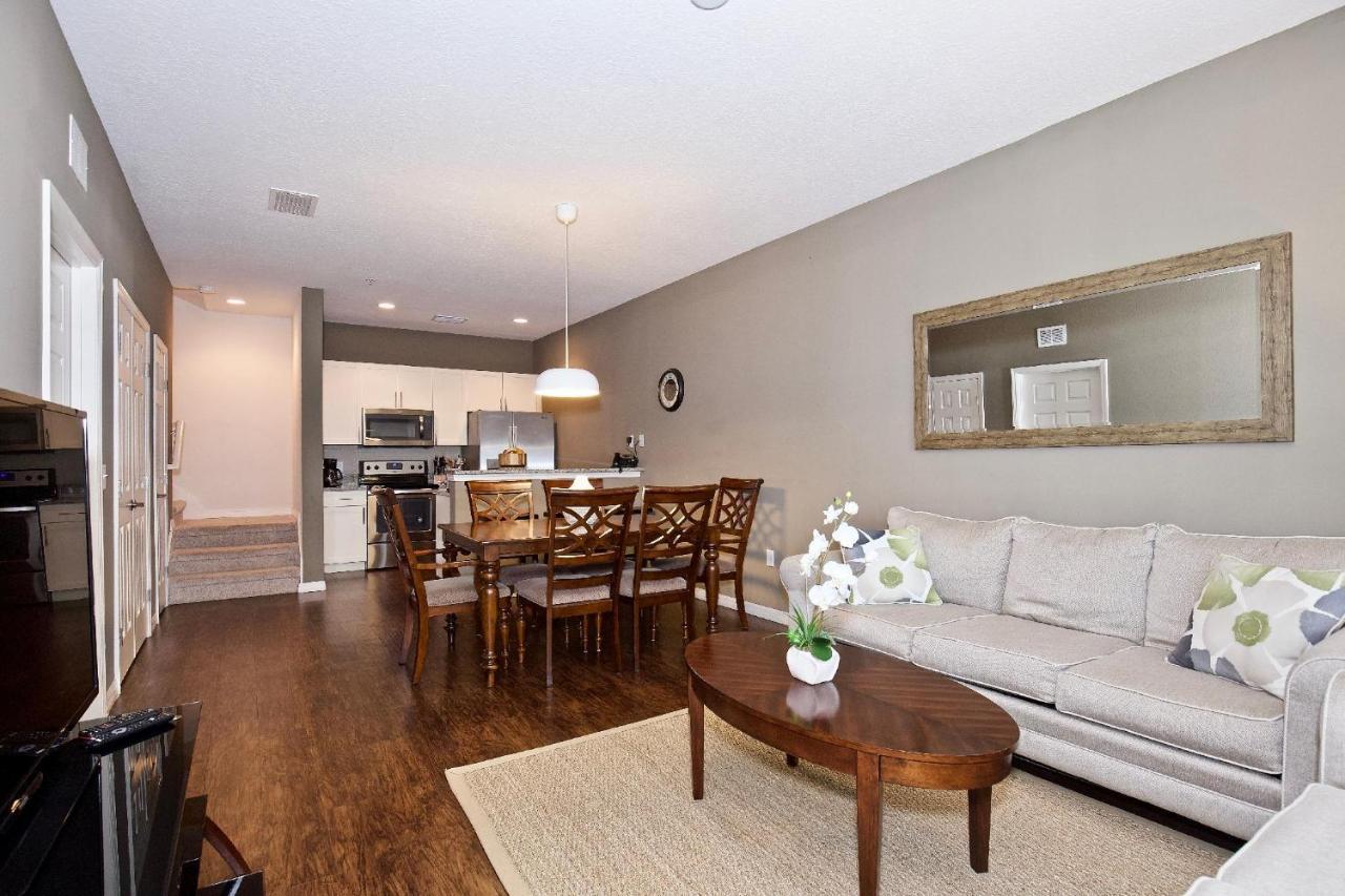 Great And Practical Townhouse In Gated Community, Sleeps 6 10 Min To Disney! 올랜도 외부 사진